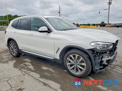 Czwarte zdjęcie samochodu z boku: 2019 BMW X3 XDRIVE30I VIN:5UXTR9C51KLP91430 - miniatura
