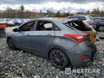 Drugie zdjęcie samochodu z przodu: 2017 HYUNDAI ELANTRA GT BASE VIN:KMHD35LH8HU363671 - miniatura