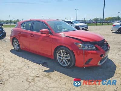 Czwarte zdjęcie samochodu z boku: 2015 LEXUS CT 200 VIN:JTHKD5BH2F2218725 - miniatura