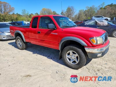 Czwarte zdjęcie samochodu z boku: 2002 TOYOTA TACOMA V6 VIN:5TEWN72N32Z125719 - miniatura