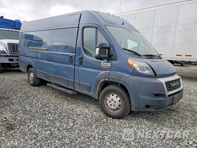 Czwarte zdjęcie samochodu z boku: 2021 RAM PROMASTER 3500 DELIVERY VAN VIN:3C6FRVJG1ME503033 - miniatura