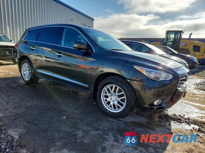 Czwarte zdjęcie samochodu z boku: 2013 INFINITI JX35 BASE VIN:5N1AL0MM3DC313231 - miniatura
