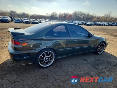 Trzecie zdjęcie samochodu z tyłu: 1999 HONDA CIVIC EX VIN:1HGEJ8240XL048710 - miniatura