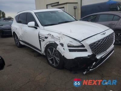 Czwarte zdjęcie samochodu z boku: 2025 GENESIS GV80 ADVANCED VIN:KMUHDESC4SU215773 - miniatura