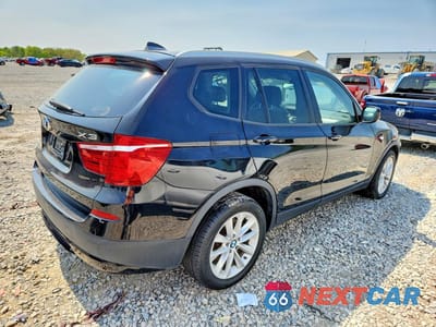 Trzecie zdjęcie samochodu z tyłu: 2013 BMW X3 XDRIVE28I VIN:5UXWX9C5XD0D08673 - miniatura