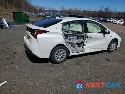 Trzecie zdjęcie samochodu z tyłu: 2019 TOYOTA PRIUS LE VIN:JTDKARFU0K3097822 - miniatura