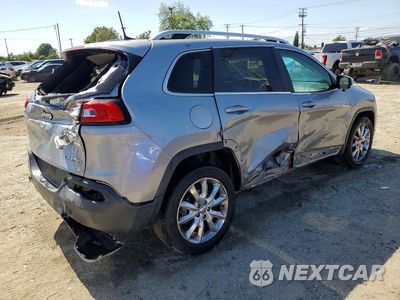 Trzecie zdjęcie samochodu z tyłu: 2017 JEEP CHEROKEE LIMITED VIN:1C4PJLDB6HW534363 - miniatura