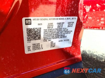Zdjęcie 14 z 14 samochodu: 2026 CHEVROLET EQUINOX RS VIN:3GNAXTEG9TL167642 - miniatura