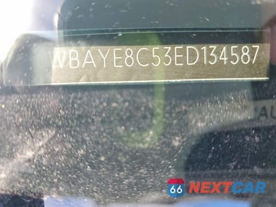 Zdjęcie 12 z 12 samochodu: 2014 BMW 750 LI VIN:WBAYE8C53ED134587 - miniatura