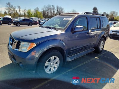 2007 NISSAN PATHFINDER S 5N1AR18W77C635861 - główne zdjęcie licytacji z USA - miniatura