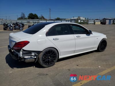 Trzecie zdjęcie samochodu z tyłu: 2016 MERCEDES-BENZ C 450 4MATIC AMG VIN:55SWF6EB7GU125822 - miniatura
