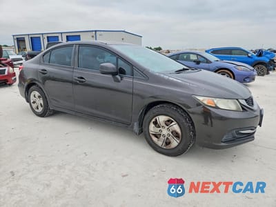 Czwarte zdjęcie samochodu z boku: 2013 HONDA CIVIC LX VIN:2HGFB2F53DH526399 - miniatura