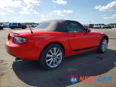 Trzecie zdjęcie samochodu z tyłu: 2006 MAZDA MIATA MX-5 VIN:JM1NC25F760119632 - miniatura