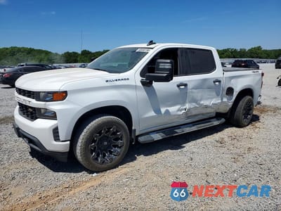 2019 CHEVROLET SILVERADO K1500 CUSTOM 3GCUYBEF0KG700943 - główne zdjęcie licytacji z USA - miniatura