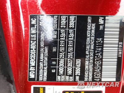 Zdjęcie 12 z 12 samochodu: 2016 MERCEDES-BENZ GLE 350 4MATIC VIN:4JGDA5HB7GA741134 - miniatura