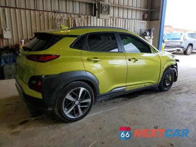 Trzecie zdjęcie samochodu z tyłu: 2019 HYUNDAI KONA LIMITED VIN:KM8K33A58KU377291 - miniatura
