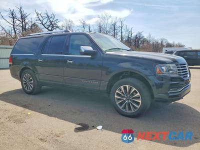 Czwarte zdjęcie samochodu z boku: 2017 LINCOLN NAVIGATOR L SELECT VIN:5LMJJ3HT9HEL03299 - miniatura