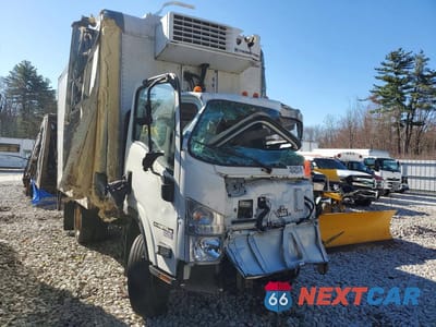 Czwarte zdjęcie samochodu z boku: 2020 ISUZU NPR HD VIN:54DC4W1B8LS801347 - miniatura