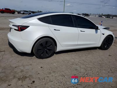 Trzecie zdjęcie samochodu z tyłu: 2025 TESLA MODEL 3 VIN:5YJ3E1EA8SF064622 - miniatura