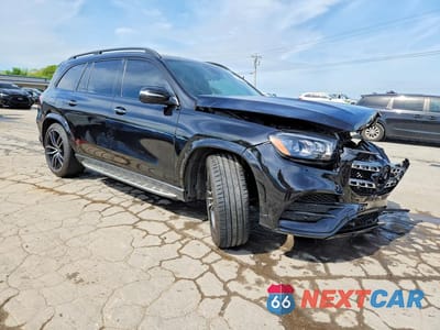 Czwarte zdjęcie samochodu z boku: 2020 MERCEDES-BENZ GLS 580 4MATIC VIN:4JGFF8GE7LA293186 - miniatura