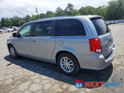Drugie zdjęcie samochodu z przodu: 2019 DODGE GRAND CARAVAN SXT VIN:2C4RDGCGXKR562851 - miniatura