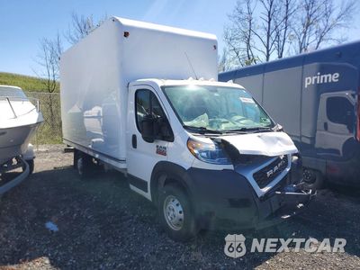 Czwarte zdjęcie samochodu z boku: 2021 RAM PROMASTER 3500 BOX TRUCK VIN:3C7WRVLG8ME533106 - miniatura