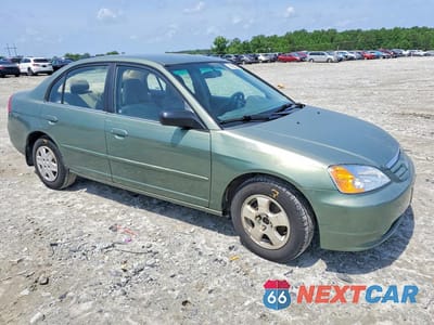 Czwarte zdjęcie samochodu z boku: 2003 HONDA CIVIC LX VIN:1HGES16563L004499 - miniatura