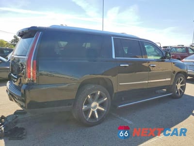Trzecie zdjęcie samochodu z tyłu: 2015 CADILLAC ESCALADE ESV PREMIUM VIN:1GYS4TKJ9FR685344 - miniatura