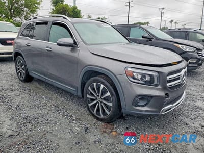 Czwarte zdjęcie samochodu z boku: 2021 MERCEDES-BENZ GLB 250 4MATIC VIN:W1N4M4HB0MW116653 - miniatura