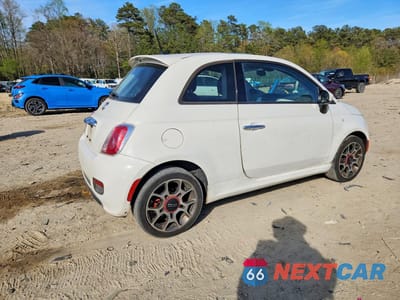 Trzecie zdjęcie samochodu z tyłu: 2015 FIAT 500 SPORT VIN:3C3CFFBR9FT594520 - miniatura