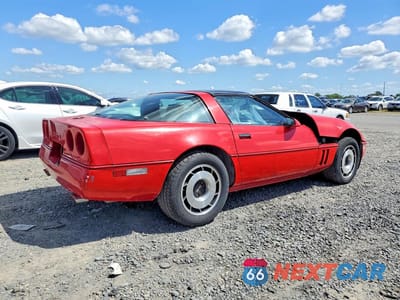 Trzecie zdjęcie samochodu z tyłu: 1985 CHEVROLET CORVETTE VIN:1G1YY0786F5105220 - miniatura