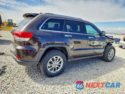 Trzecie zdjęcie samochodu z tyłu: 2016 JEEP GRAND CHEROKEE LIMITED VIN:1C4RJFBG4GC472423 - miniatura