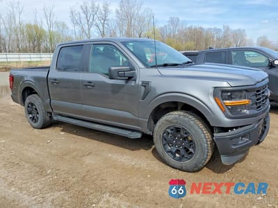 Czwarte zdjęcie samochodu z boku: 2025 FORD F150 STX VIN:1FTEW2LP3SKD99728 - miniatura