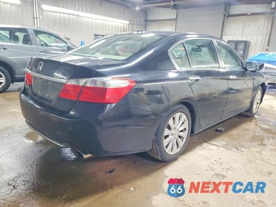 Trzecie zdjęcie samochodu z tyłu: 2013 HONDA ACCORD EXL VIN:1HGCR2F84DA033113 - miniatura