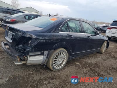 Trzecie zdjęcie samochodu z tyłu: 2008 MERCEDES-BENZ C 230 4MAT VIN:WDDGF85X08F162548 - miniatura