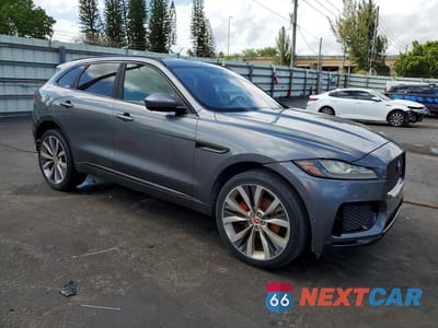 Czwarte zdjęcie samochodu z boku: 2019 JAGUAR F-PACE S VIN:SADCM2FV8KA357623 - miniatura