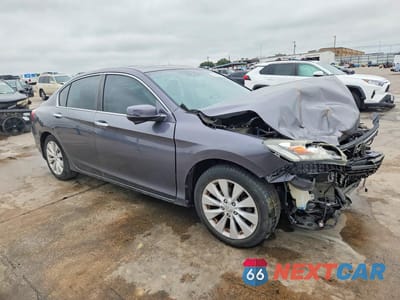 Czwarte zdjęcie samochodu z boku: 2014 HONDA ACCORD EXL VIN:1HGCR2F80EA283563 - miniatura