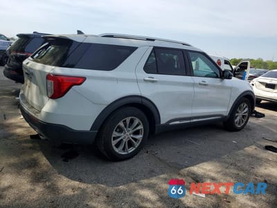 Trzecie zdjęcie samochodu z tyłu: 2021 FORD EXPLORER LIMITED VIN:1FMSK7FH6MGB83891 - miniatura