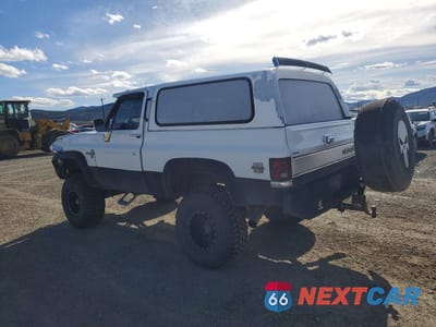 Drugie zdjęcie samochodu z przodu: 1987 CHEVROLET BLAZER V10 VIN:1GNEV18K4HF177783 - miniatura