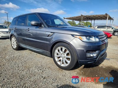 Czwarte zdjęcie samochodu z boku: 2016 LAND ROVER RANGE ROVER SPORT HSE VIN:SALWR2PF5GA101490 - miniatura