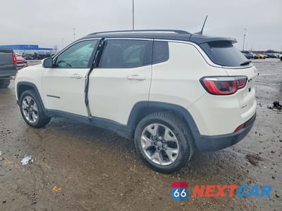 Drugie zdjęcie samochodu z przodu: 2020 JEEP COMPASS LIMITED VIN:3C4NJDCBXLT221779 - miniatura