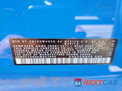 Zdjęcie 12 z 12 samochodu: 2019 VOLKSWAGEN GTI S VIN:3VW5T7AU8KM007864 - miniatura
