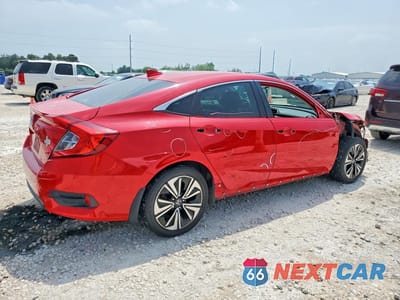 Trzecie zdjęcie samochodu z tyłu: 2017 HONDA CIVIC EX VIN:2HGFC1F37HH630129 - miniatura