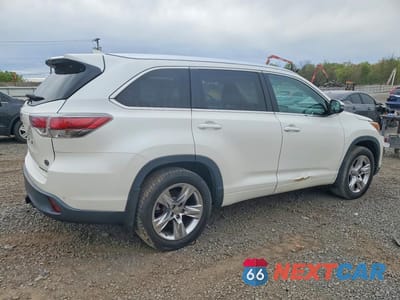 Trzecie zdjęcie samochodu z tyłu: 2014 TOYOTA HIGHLANDER LIMITED VIN:5TDDKRFH2ES063361 - miniatura
