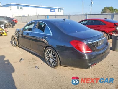 Drugie zdjęcie samochodu z przodu: 2017 MERCEDES-BENZ S 550 4MATIC VIN:WDDUF8FB5HA337511 - miniatura