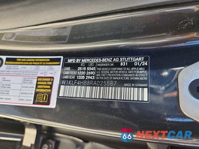 Zdjęcie 12 z 12 samochodu: 2024 MERCEDES BENZ E 350 4MATIC VIN:W1KLF4HB8RA025587 - miniatura