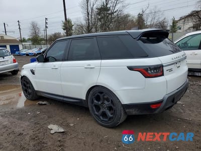 Drugie zdjęcie samochodu z przodu: 2019 LAND ROVER RANGE ROVER SPORT HSE VIN:SALWR2RV5KA828402 - miniatura