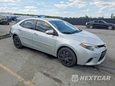 Czwarte zdjęcie samochodu z boku: 2015 TOYOTA COROLLA LE VIN:2T1BURHEXFC448584 - miniatura