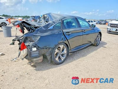 Trzecie zdjęcie samochodu z tyłu: 2021 HONDA ACCORD TOURING HYBRID VIN:1HGCV3F98MA010833 - miniatura