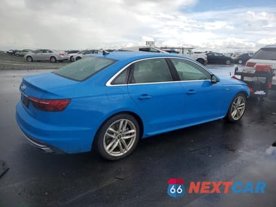 Trzecie zdjęcie samochodu z tyłu: 2022 AUDI A4 PREMIUM PLUS 45 VIN:WAUEAAF45NN014955 - miniatura